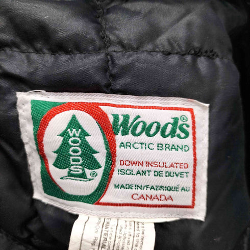 ウッズカナダ woods canada ダブルポケットスクエアキルティングジャケット メンズ
