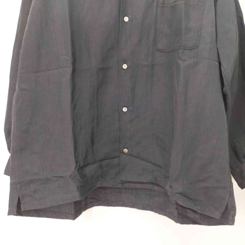 ワイズフォーメン Ys for men 90s-00s 赤ラベル オープンカラーナイロン長袖シャツ メンズ