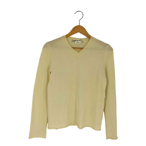 コムデギャルソン COMME des GARCONS ウール Vネック ニット レディース JPN:S