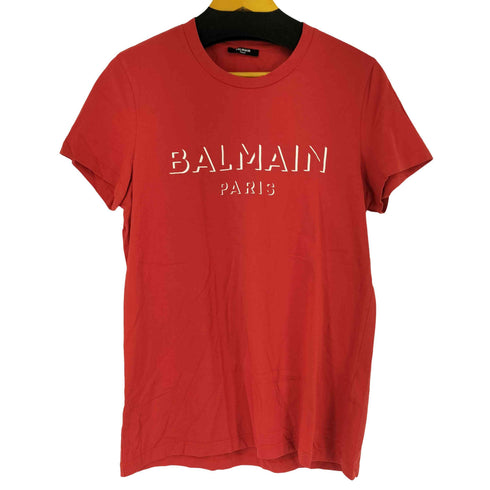 バルマン BALMAIN 3Dロゴ クルーネックTシャツ メンズ JPN:L