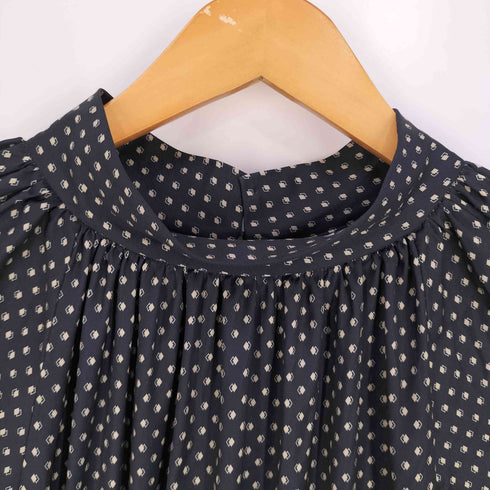 ノーリーズ NOLLEY’S 2WAYスタンドギャザーワンピース レディース JPN:38