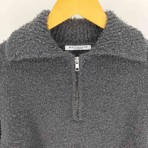 ビューティーアンドユースユナイテッドアローズ BEAUTY & YOUTH UNITED ARROWS 23AW ハーフジップ ニット プルオーバー レディース FREE