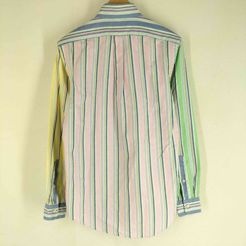 ポロラルフローレン POLO RALPH LAUREN CLASSIC FIT カラフルストライプBD L/S シャツ メンズ import:XS