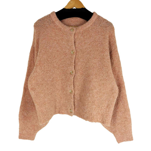 ペンギンスリーブブークレカーディガン レディース import:M