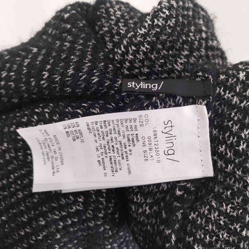 スタイリング styling ジャガードニット 2WAYトップス レディース ONE SIZE