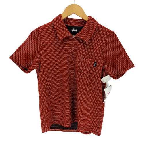 ステューシー Stussy ハーフジップポロシャツ レディース JPN:M