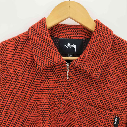 ステューシー Stussy ハーフジップポロシャツ レディース JPN:M