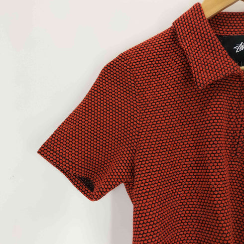 ステューシー Stussy ハーフジップポロシャツ レディース JPN:M