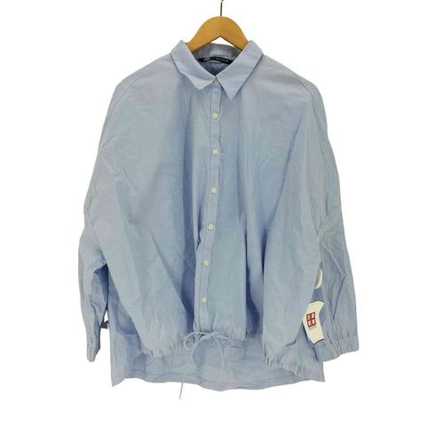 ザラ ZARA オーバーサイズ オックスフォードシャツ レディース JPN:46