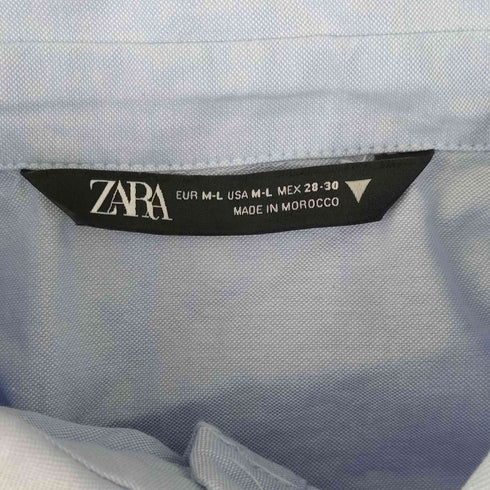 ザラ ZARA オーバーサイズ オックスフォードシャツ レディース JPN:46
