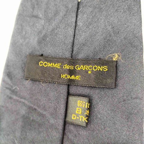 コムデギャルソンオム COMME des GARCONS HOMME シルク100% 刺繍ネクタイ メンズ