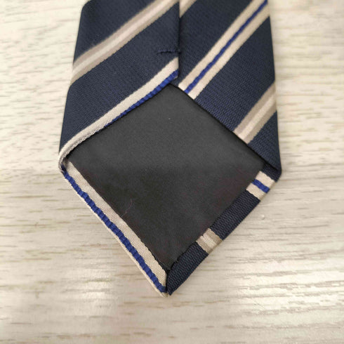 コムデギャルソンオム COMME des GARCONS HOMME シルク100% ボーダーネクタイ メンズ