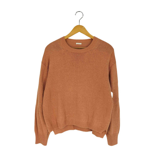 コムアーチ comm arch HAND FRAMED CO LINEN P/O コットンリネンプルオーバー ニット レディース