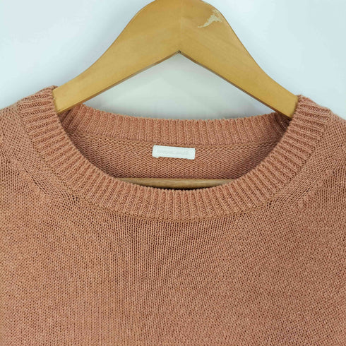 コムアーチ comm arch HAND FRAMED CO LINEN P/O コットンリネンプルオーバー ニット レディース