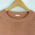 コムアーチ comm arch HAND FRAMED CO LINEN P/O コットンリネンプルオーバー ニット レディース
