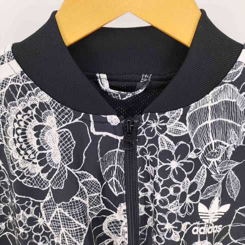 アディダスオリジナルス adidas Originals 16AW FLORIDO CAPE ロゴ刺繍 ケープ トラック ブルゾン ジャケット レディース