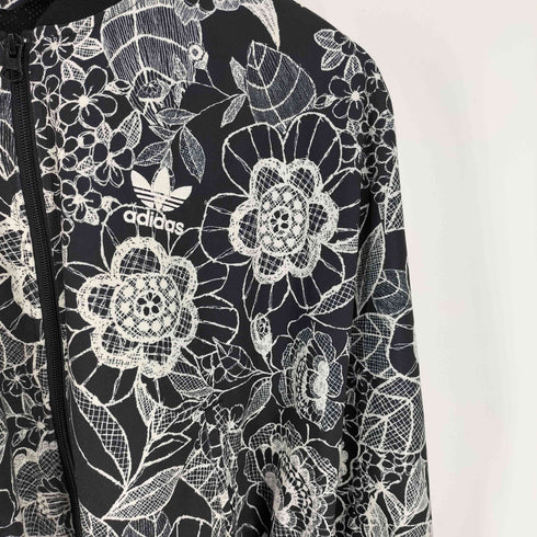 アディダスオリジナルス adidas Originals 16AW FLORIDO CAPE ロゴ刺繍 ケープ トラック ブルゾン ジャケット レディース