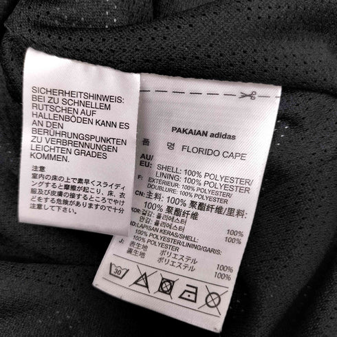アディダスオリジナルス adidas Originals 16AW FLORIDO CAPE ロゴ刺繍 ケープ トラック ブルゾン ジャケット レディース