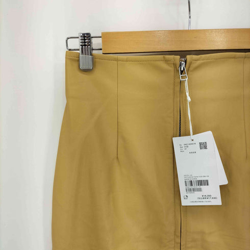アダムエロペ Adam et Rope ジップフェイクレザースカート レディース JPN:38