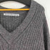 アレキサンダーワン Alexander Wang バックピンデザインVネックニット レディース JPN:S