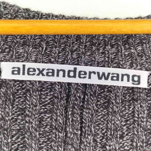 アレキサンダーワン Alexander Wang バックピンデザインVネックニット レディース JPN:S
