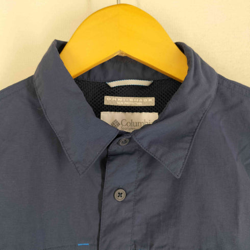 コロンビアスポーツウェア Columbia Sportswear OMNI SHADE 裏地メッシュ ナイロン フィッシングシャツ レディース import:L