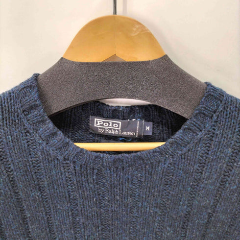 ポロバイラルフローレン Polo by RALPH LAUREN シルク混 ウールクルーネックニット メンズ JPN:M