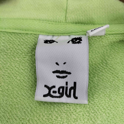 エックスガール X-girl ZIP UP HOODIE レディース JPN:S