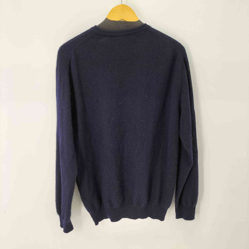 カシミア100% Vネックニット メンズ JPN:L