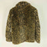 ユニフ UNIF レオパード ダブルライダース ボアフリース ジャケット レディース import:XS