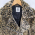 ユニフ UNIF レオパード ダブルライダース ボアフリース ジャケット レディース import:XS