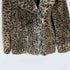ユニフ UNIF レオパード ダブルライダース ボアフリース ジャケット レディース import:XS