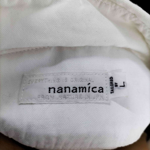 ナナミカ nanamica Button Down Wind Shirt ボタンダウンL/Sシャツ メンズ JPN:L