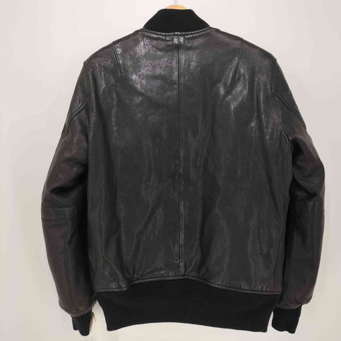 アルファ ALPHA MA1 SHEEP SKIN 革ジャン フライトジャケット メンズ import:L