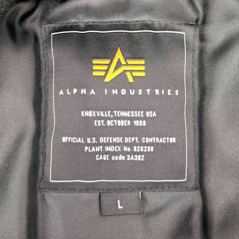 アルファ ALPHA MA1 SHEEP SKIN 革ジャン フライトジャケット メンズ import:L