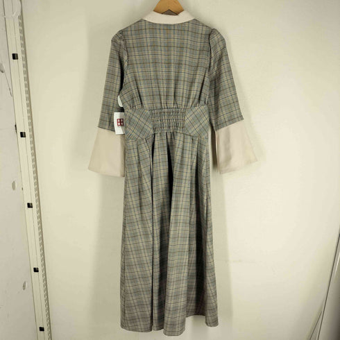 トランテアンソンドゥモード 31 Sons de mode 23AW 切替シャツワンピース レディース JPN:38