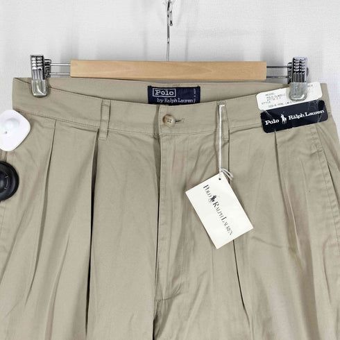 ポロバイラルフローレン Polo by RALPH LAUREN 90s POLO CHINO 2タックチノパン デッドストック メンズ 31