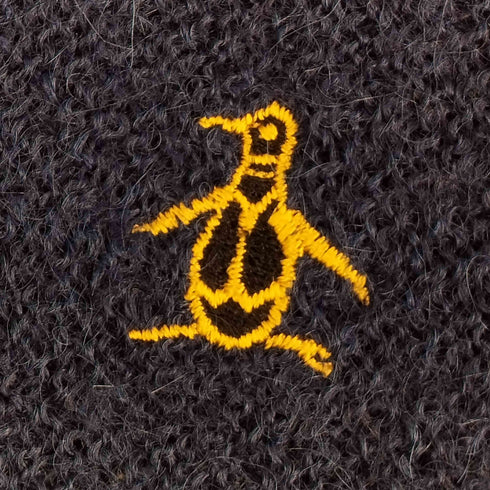 マンシングウェア GRANDSLAM MUNSINGWEAR CLASSIC アルパカ80% ロゴ刺繍 Vネックニット パイル メンズ JPN:M
