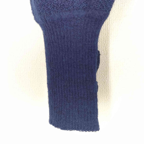 マンシングウェア GRANDSLAM MUNSINGWEAR CLASSIC アルパカ80% ロゴ刺繍 Vネックニット パイル メンズ JPN:M