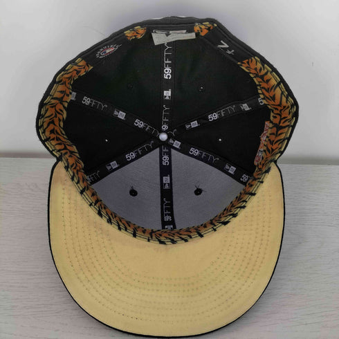 ニューエラ NEW ERA 1984サイドパッチ バンド アニマル柄 59FIFTY MLBチームロゴ刺繍 6パネルキャップ メンズ 7 1/2