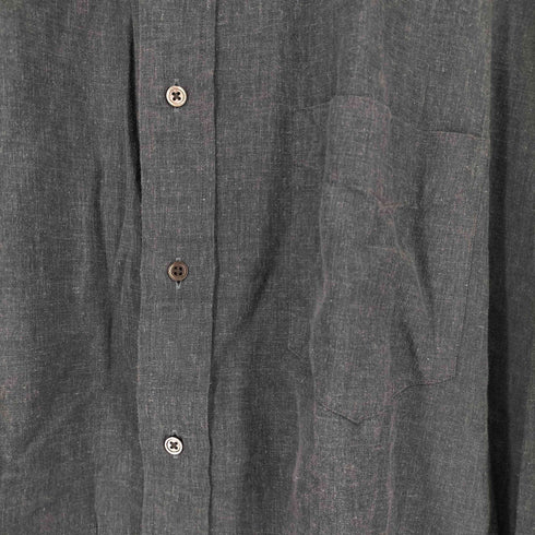 グラフペーパー Graphpaper Linen Cupro Oversized B.D. Shirt メンズ FREE
