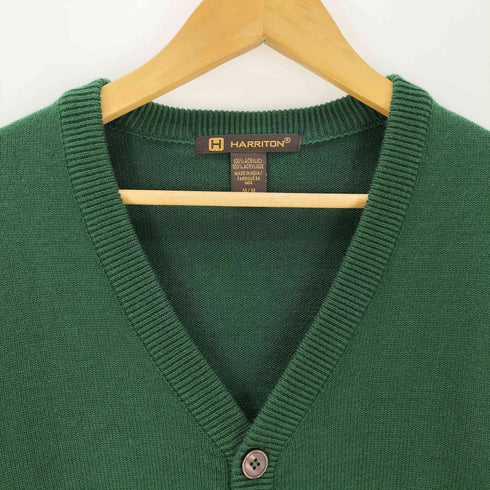 ハリトン HARRITON アクリルニットカーディガン メンズ JPN:M