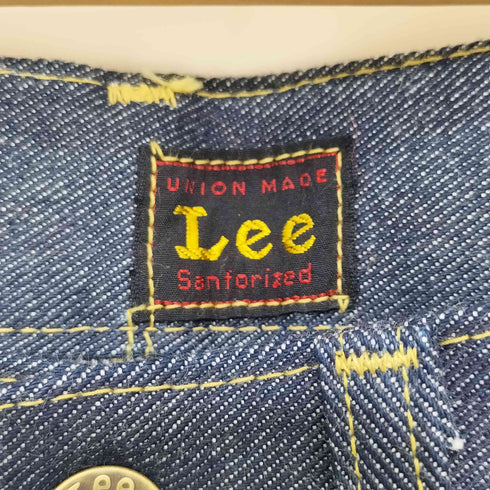リー Lee 片耳 復刻 センター赤タグ ボタンフライデニムパンツ メンズ 32×34