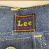 リー Lee 片耳 復刻 センター赤タグ ボタンフライデニムパンツ メンズ 32×34