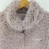 EZEK PROJECT Rabbit fur jacket ロゴ プレート スタンドカラー ラビットファー ジャケット レディース JPN:M