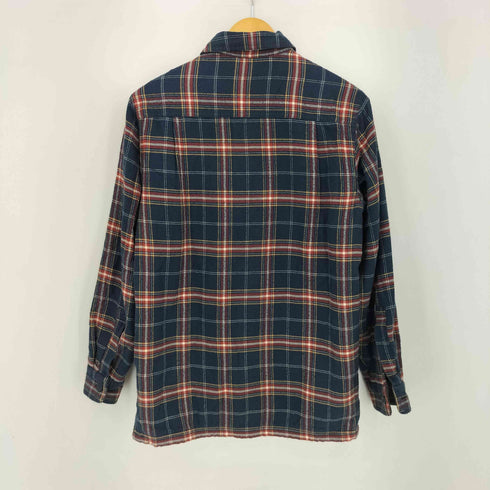 エルエルビーン L.L.Bean 裏地フリース フランネルシャツ メンズ import:XS