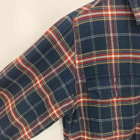 エルエルビーン L.L.Bean 裏地フリース フランネルシャツ メンズ import:XS