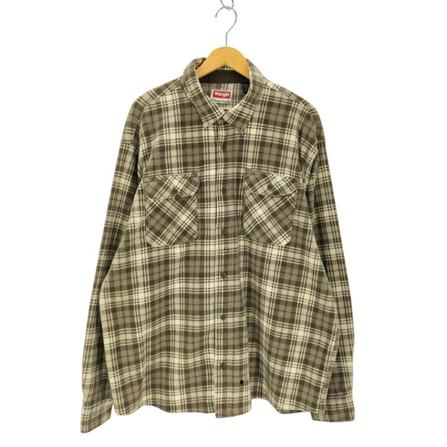 ラングラー Wrangler チェック柄オーバーシャツ メンズ JPN:XXL