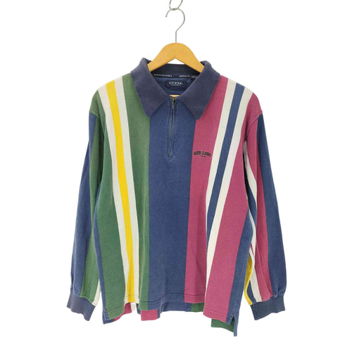 ゲス GUESS ハーフジップポロシャツ メンズ JPN:L