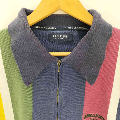 ゲス GUESS ハーフジップポロシャツ メンズ JPN:L